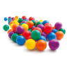 Intex 49600 8cm sjove plastikbolde i blandede farver 100 stk til pool. Udsalg