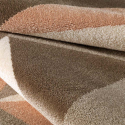 Milano GLO006 firkantet designer tæppe til under spisebordet og sofa Tilbud