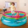 Intex 48267 Jump-O-Lene oppustelig trampolin hoppeborg indendørs til børn På Tilbud