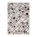 Marrakesh GRI001MK firkantet allergivenligt tæppe under spisebordet sofa På Tilbud