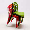Sæt med 20 Wedding AHD stabelbar plast spisebords stole i mange farver 