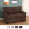 Epoque 2-personers sofa klassisk design med stofbetræk i udvalgte farver Omkostninger