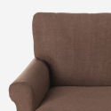 Epoque 2-personers sofa klassisk design med stofbetræk i udvalgte farver 