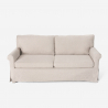 Belle Epoque 3-personers sofa klassisk design stofbetræk udvalgte farver Udvalg