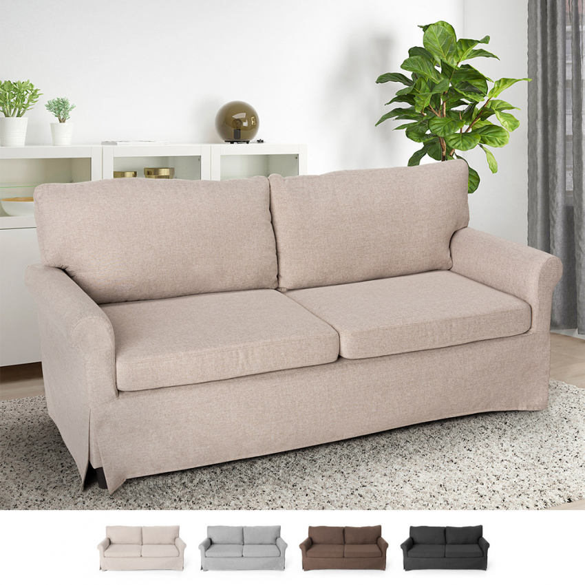 Belle Epoque 3-personers sofa klassisk design stofbetræk udvalgte farver Rabatter