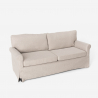 Belle Epoque 3-personers sofa klassisk design stofbetræk udvalgte farver Mængderabat