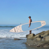 Poppa 12' sup board oppustelig paddleboard med padle rygsæk og luftpumpe 