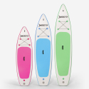 Poppa 12' sup board oppustelig paddleboard med padle rygsæk og luftpumpe 