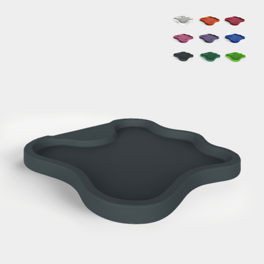 Lake D108 brusekar 103x107cm udendørs brusebund fritstående af plast Mængderabat
