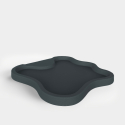 Lake D108 brusekar 103x107cm udendørs brusebund fritstående af plast Model