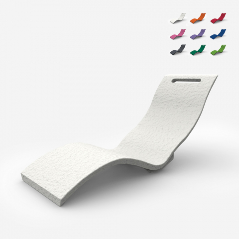 Serendipity S010 Arkema Design ergonomisk liggestol solseng solvogn plast Kampagne