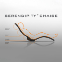 Serendipity S010 Arkema Design ergonomisk liggestol solseng solvogn plast 