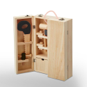 Mr Fix legetøjsværktøj træ værktøjskasse med sikre redskaber til børn Tilbud