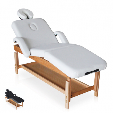 Massage Pro justerbar massagebriks bænk behandlerbriks med nakkestøtte