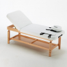 Professionelt massagebriks flytbar ryg 225 cm komfort i træ og eco læder Udsalg