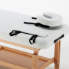 Professionelt massagebriks flytbar ryg 225 cm komfort i træ og eco læder Mængderabat