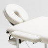 Thai massagebriks 210 cm foldbar justerbar transportable aluminium salon Rabatter