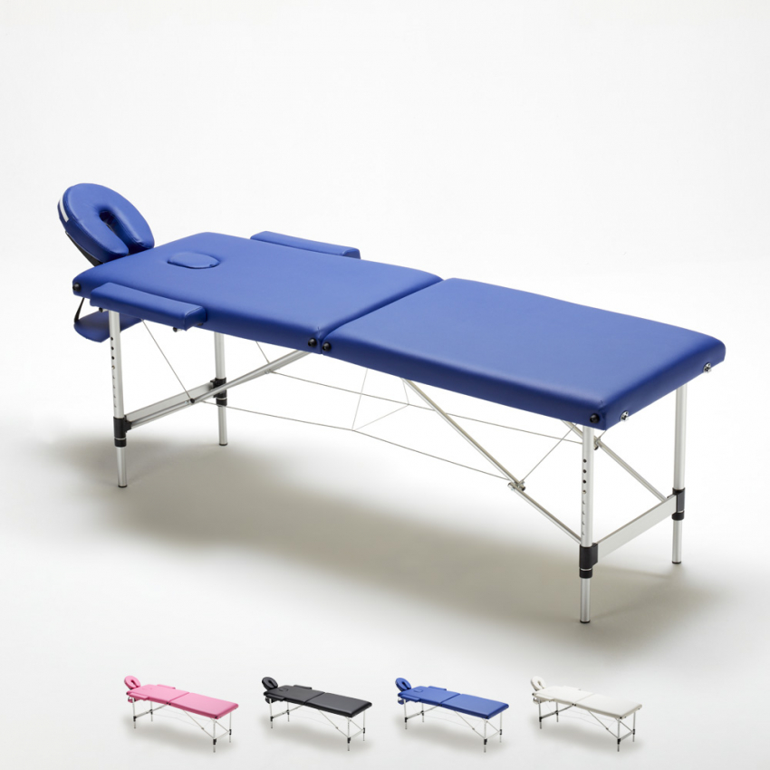 Shiatsu massagebriks 210 cm foldbar transportable aluminium massage salon Valgfri Shiatsu massagebriks 210 cm foldbar transportable aluminium massage salon Valgfri