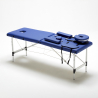Shiatsu massagebriks 210 cm foldbar transportable aluminium massage salon Mål
