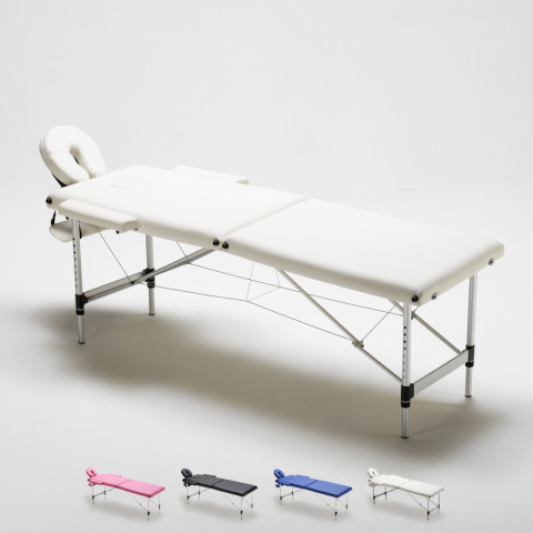 Shiatsu massagebriks 210 cm foldbar transportable aluminium massage salon Kampagne