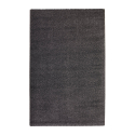 Moderne grå sort antistatisk tæppe til stueindgangen Casacolora CCGRN På Tilbud