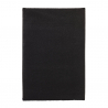 Moderne sort antistress tæppe til stuen Casacolora CCNER På Tilbud