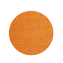 Rundt orange tæppe stue badeværelse 80cm Casacolora CCTOARA På Tilbud