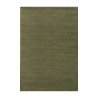 Moderne grøn kort stabel tæppe stue Casacolora CCVER På Tilbud