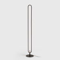 Polluce gulvlampe med ovalformet led lys lampe i moderne metal design Udvalg