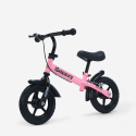 Børnecykel uden pedaler afbalancerer cykel med bremse Sneezy Udsalg