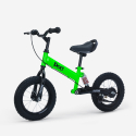 Børnecykelbalancecykel uden pedaler bremser oppustelige hjul balance bike Doc Udsalg
