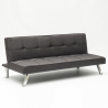 Gemma 2-personers sofa futon sovesofa stof til stue og gæsteværelse På Tilbud