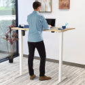 Højdejusterbart elektrisk skrivebordsdesign til kontor og studie Standwalk 120x60 Udvalg