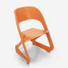 Nest AHD spisebords stol plastik stabelbar i udvalgte farver til events Egenskaber