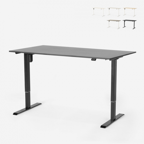 Højdejusterbart elektrisk skrivebord til kontor- og designstudio Standwalk 160x80 Kampagne