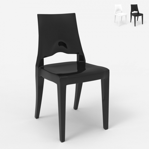 Glenda Scab stabelbar design spisebordsstole af plast indendørs udendørs