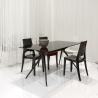 Glenda Scab stabelbar design spisebordsstole af plast indendørs udendørs Udsalg