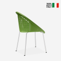 Bon Bon Scab design plast spisebords stol til indendørs og udendørs brug Tilbud