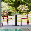 Pepper Scab design spisebords stol af plast i udvalgte farver udendørs Udsalg