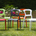 Pepper Scab design spisebords stol af plast i udvalgte farver udendørs Tilbud