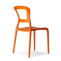 Pepper Scab design spisebords stol af plast i udvalgte farver udendørs Mål