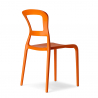 Pepper Scab design spisebords stol af plast i udvalgte farver udendørs Mål