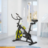 Athletica motionscykel kondicykel spin bike træningsudstyr 10kg fitness På Tilbud