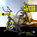 Athletica motionscykel kondicykel spin bike træningsudstyr 10kg fitness Rabatter