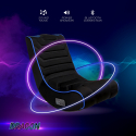 Dragon gamer lænestol til gulvet med Bluetooth musikhøjttalere til gaming Rabatter