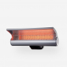 Lys væg terrassevarmer el infrarød varmelampe indendørs og udendørs brug På Tilbud