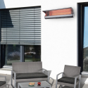 Lys væg terrassevarmer el infrarød varmelampe indendørs og udendørs brug Tilbud