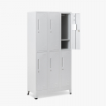 Etna Light 3x2 rum omklædningsskabe 90x45 cm garderobeskabe stål smårumsskab Kampagne