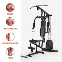 Plenus multifunktionel træningsmaskine til styrketræning i hjemmefitness Tilbud