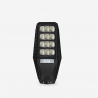 Solis L solcelle lampe sort armatur LED 200 w gadelys 6000 lm lyssensor Udsalg
